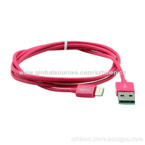 Lighting to USB Cable, Environmental-friendly with 1.0m Length